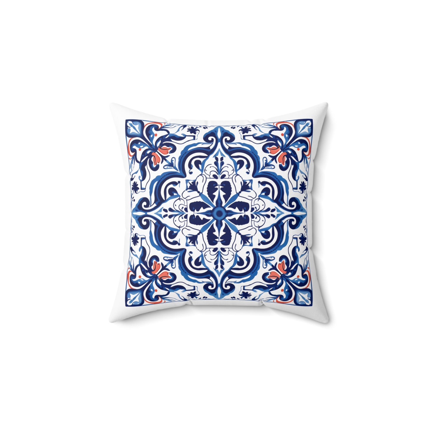 Timeless Tile Design Pillow - Embrace Portuguese Elegance