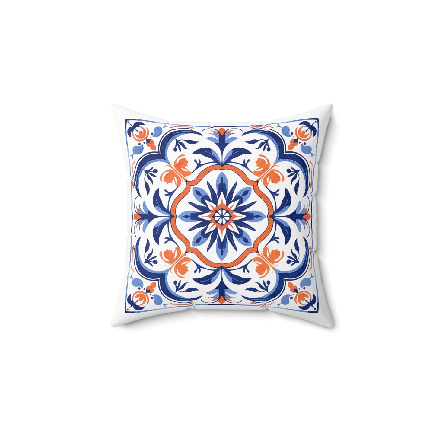 Traditional Portuguese Tile Inspired Pillow - Bring Portugal Home