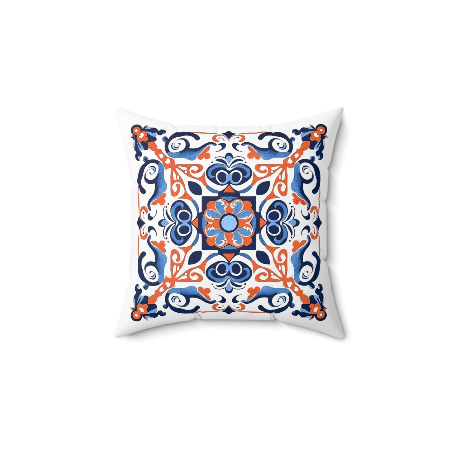 Traditional Portuguese Tile Inspired Pillow - Bring Portugal Home