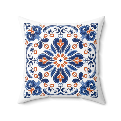 Traditional Portuguese Tile Inspired Pillow - Bring Portugal Home