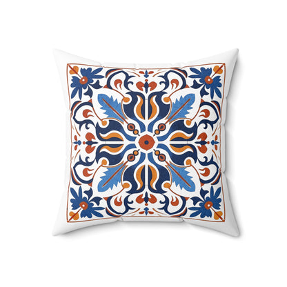 Traditional Portuguese Tile Inspired Pillow - Bring Portugal Home