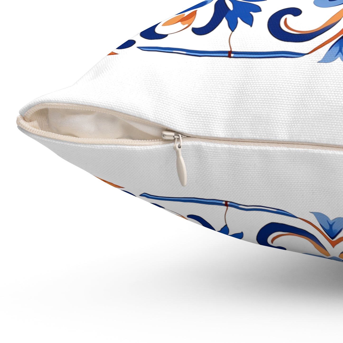 Authentic Tile Pattern Pillow - Bring Portugal's Charm to Your Home