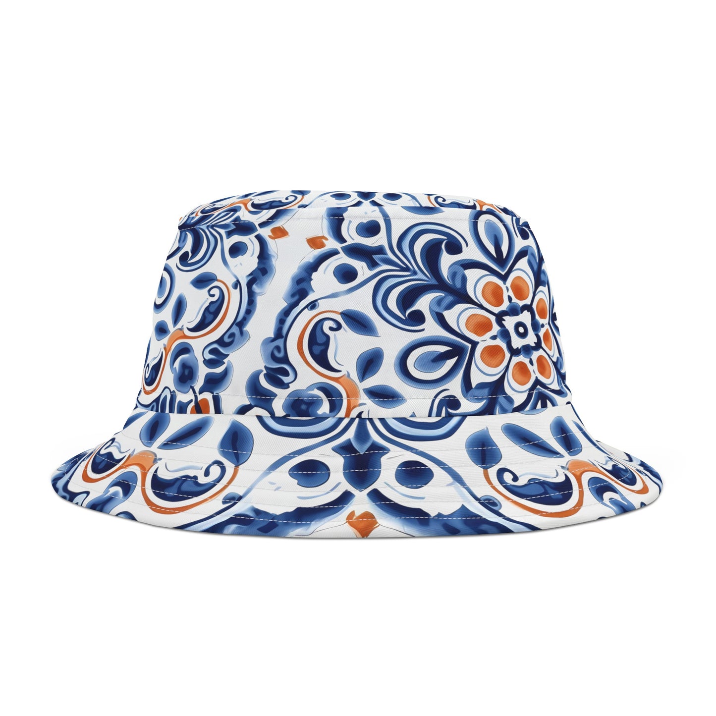 Portuguese Tiles Bucket Hat - Stylish and Unique Design - Bucket Hat (AOP)