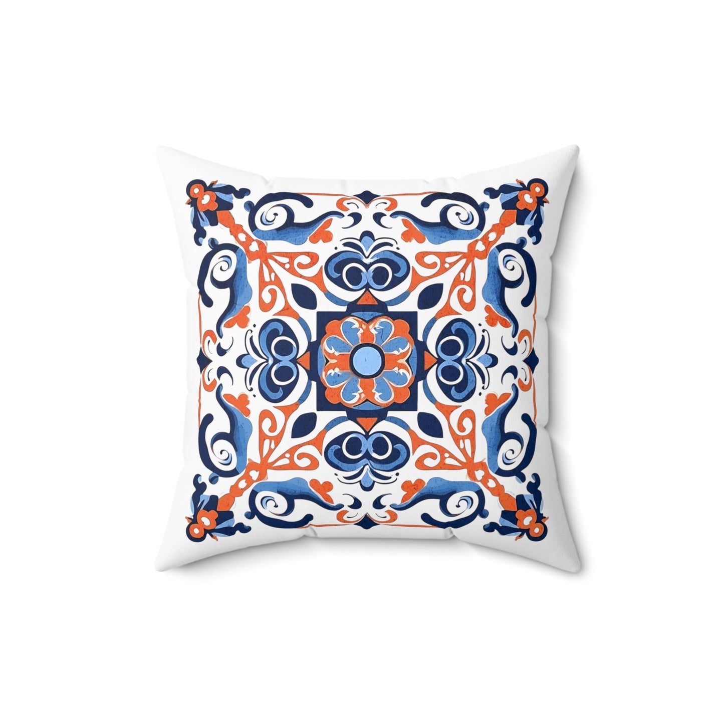 Traditional Portuguese Tile Inspired Pillow - Bring Portugal Home