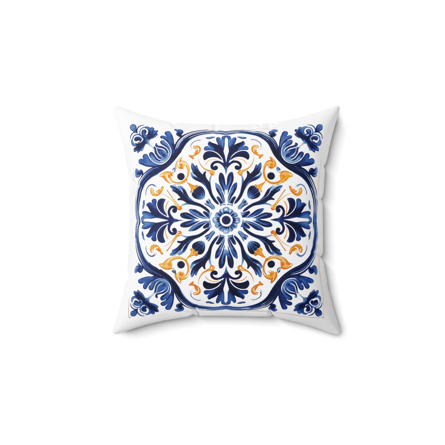 Timeless Traditional Portuguese Tile Design Pillow - Bring the Essence of Portugal Home