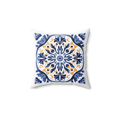 Timeless Traditional Portuguese Tile Design Pillow - Bring the Essence of Portugal Home