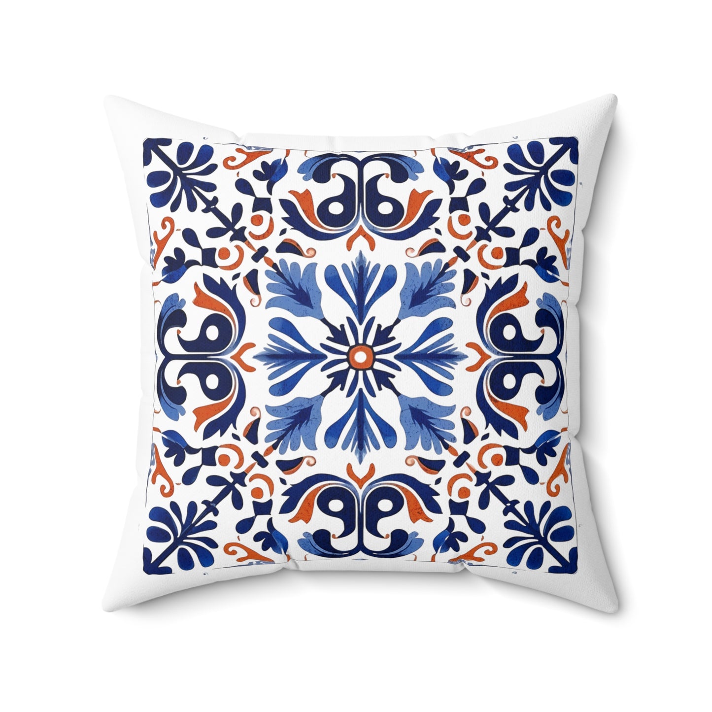 Traditional Portuguese Tile Inspired Pillow - Bring Portugal Home