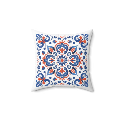 Traditional Portuguese Tile Inspired Pillow - Bring Portugal Home