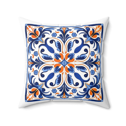 Traditional Portuguese Tile Inspired Pillow - Bring Portugal Home