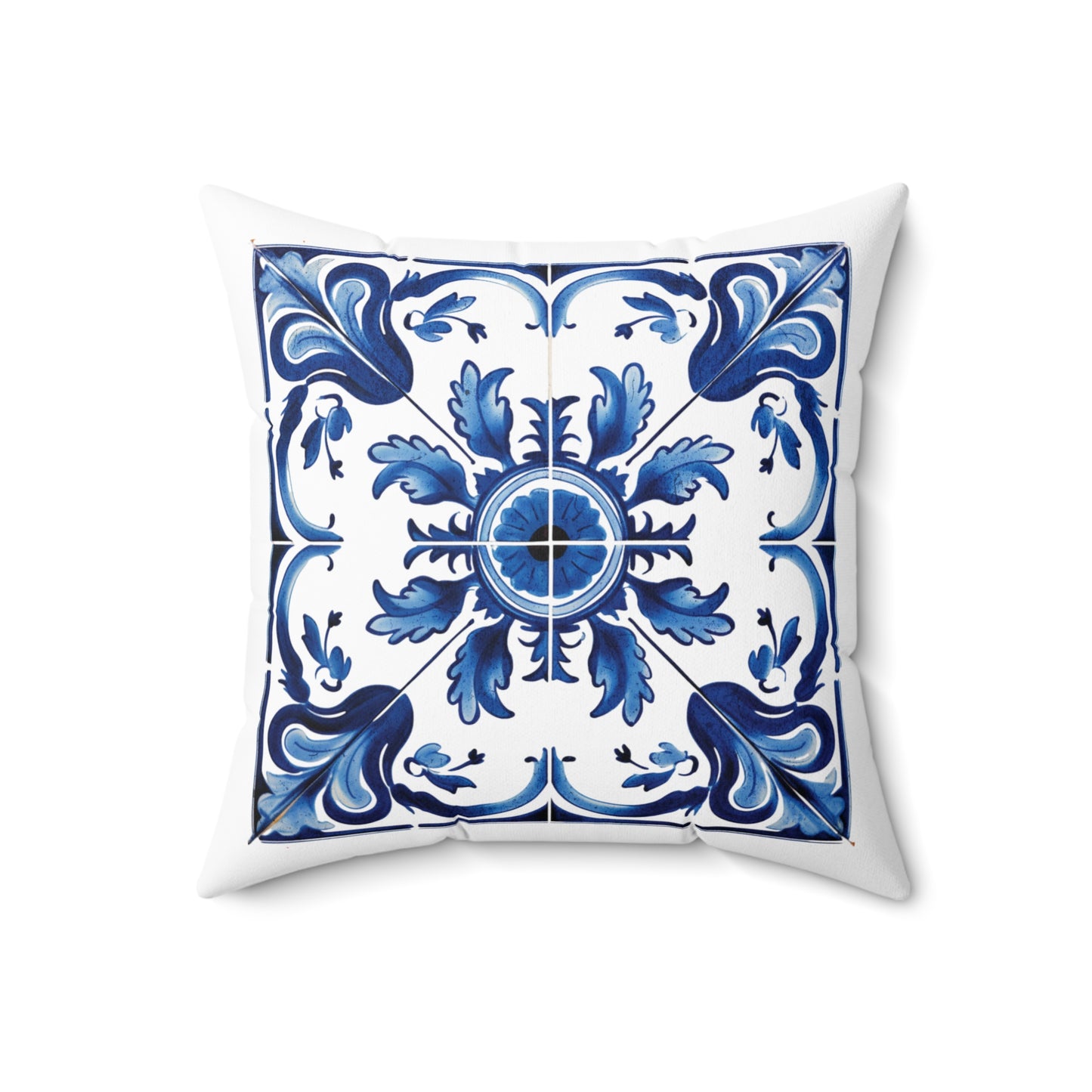 Portuguese Mosaic Tile Pillow - Add a Touch of Portugal to Your Home