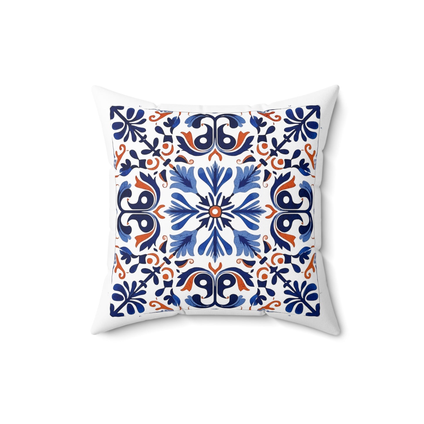 Traditional Portuguese Tile Inspired Pillow - Bring Portugal Home