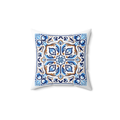 Traditional Portuguese Tile Inspired Pillow - Bring Portugal Home! //Almofada Inspirada nos Azulejos Portugueses-  Traga Portugal para Casa!