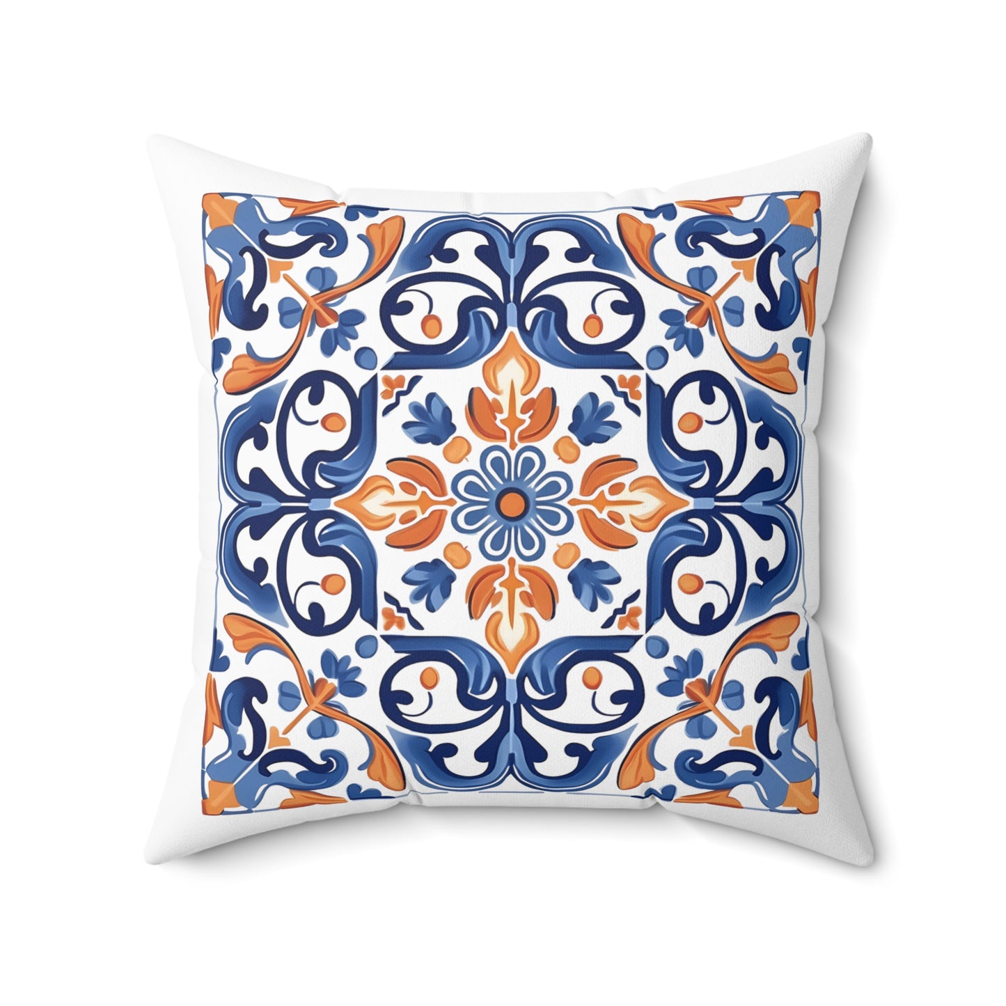 Traditional Portuguese Tile Inspired Pillow - Bring Portugal Home