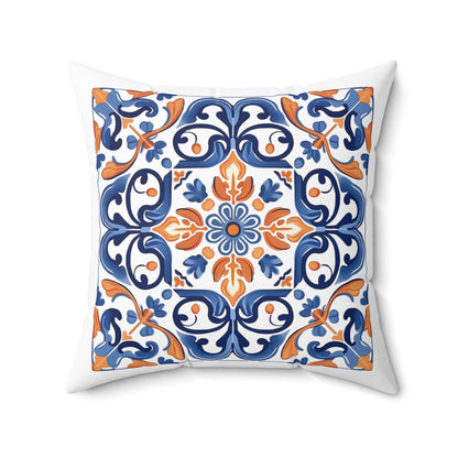 Traditional Portuguese Tile Inspired Pillow - Bring Portugal Home