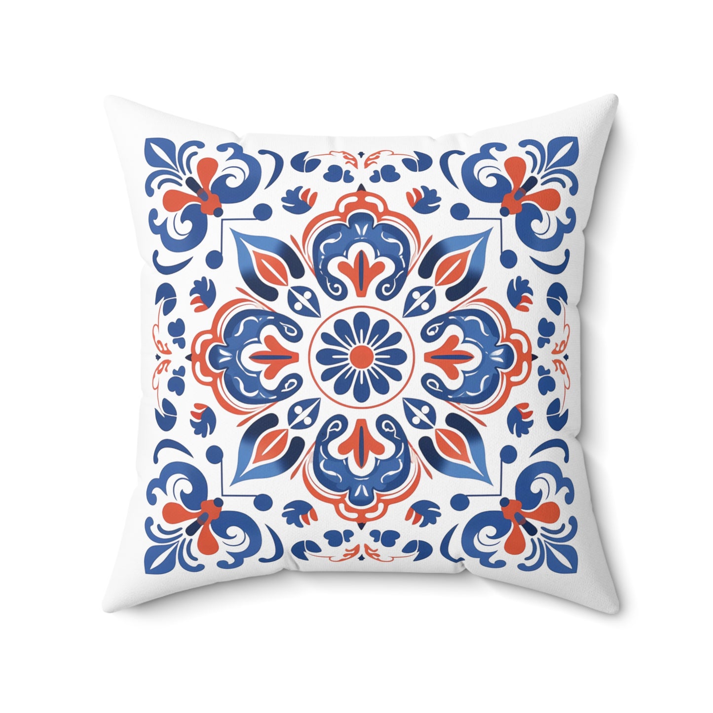 Traditional Portuguese Tile Inspired Pillow - Bring Portugal Home