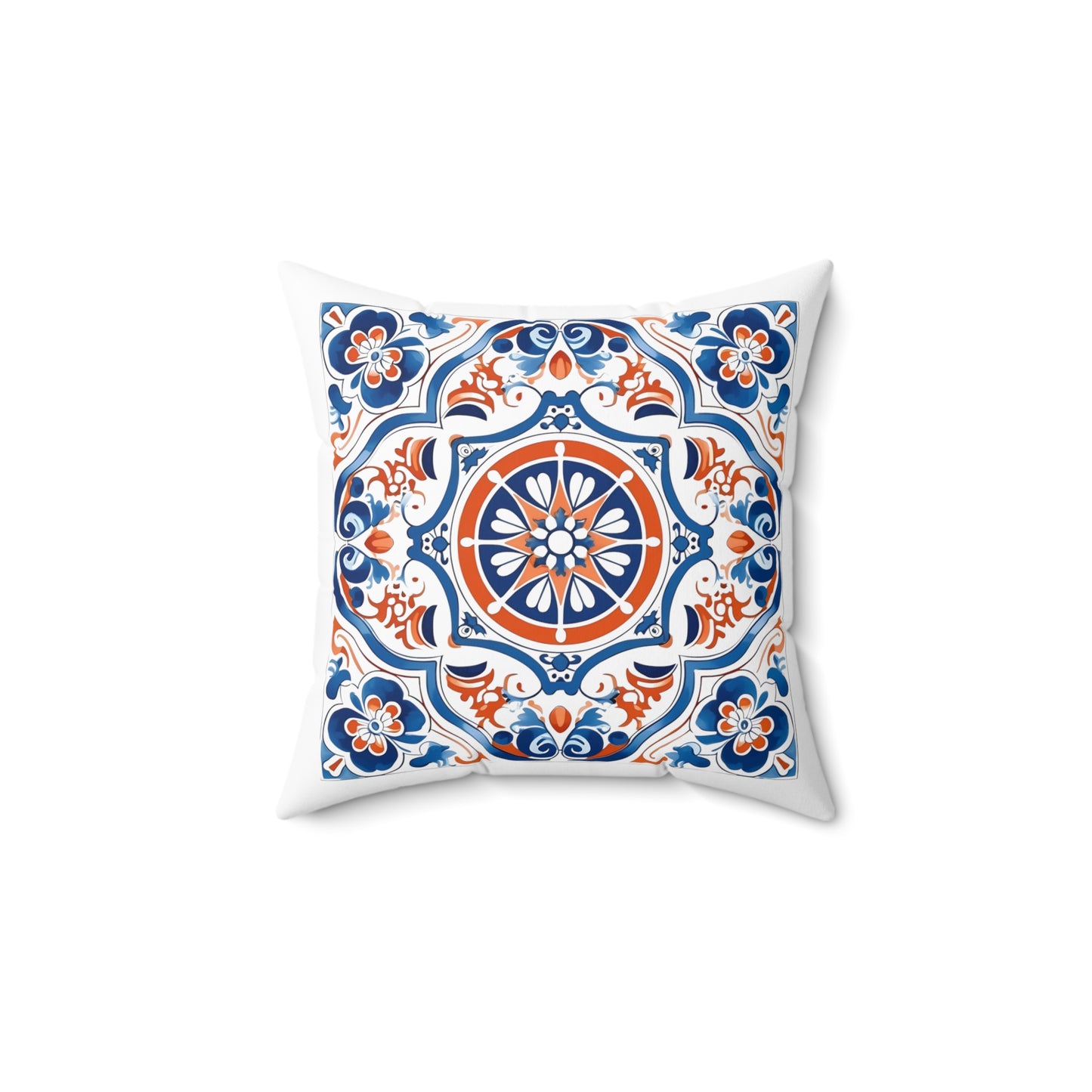 Traditional Portuguese Tile Inspired Pillow - Bring Portugal Home