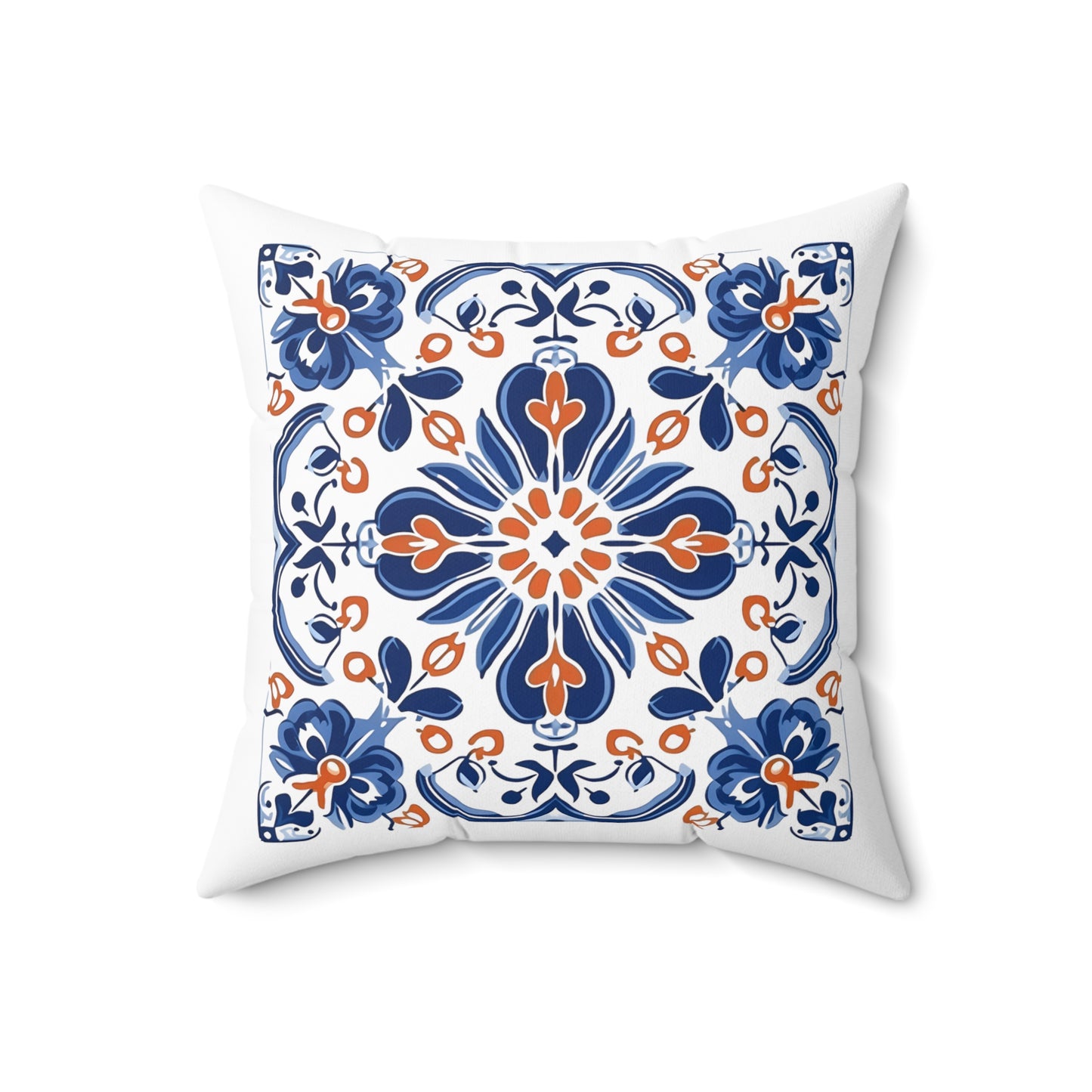 Traditional Portuguese Tile Inspired Pillow - Bring Portugal Home