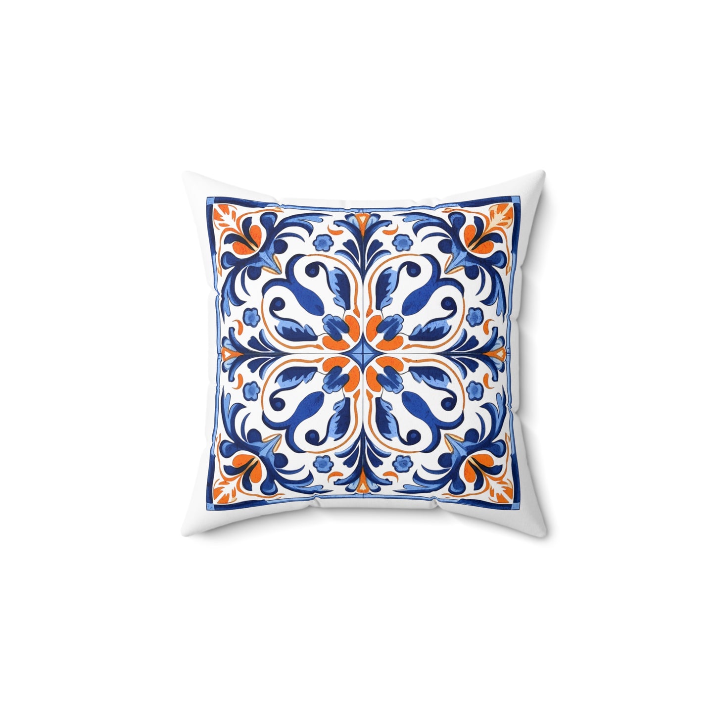 Traditional Portuguese Tile Inspired Pillow - Bring Portugal Home