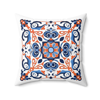 Traditional Portuguese Tile Inspired Pillow - Bring Portugal Home