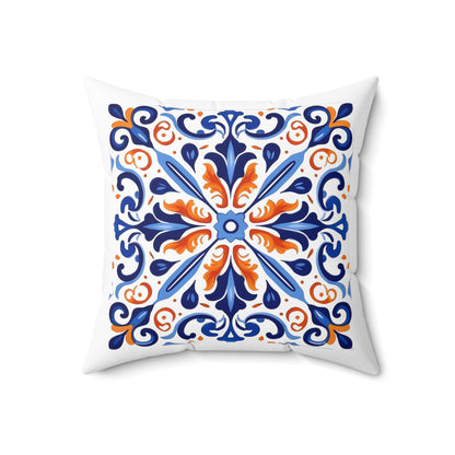 Timeless Tile Design Pillow - Embrace Portuguese Elegance