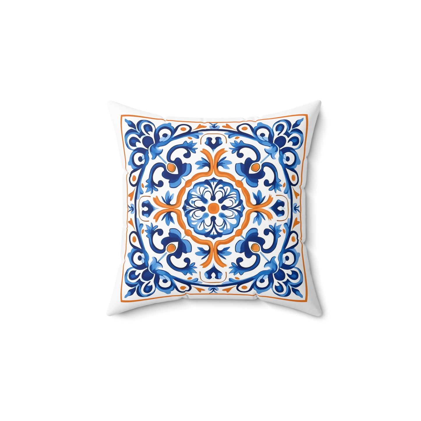 Traditional Portuguese Tile Inspired Pillow - Bring Portugal Home