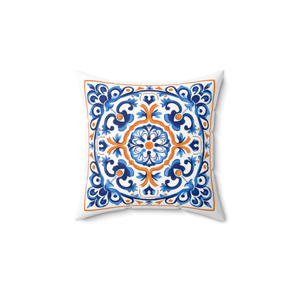 Traditional Portuguese Tile Inspired Pillow - Bring Portugal Home