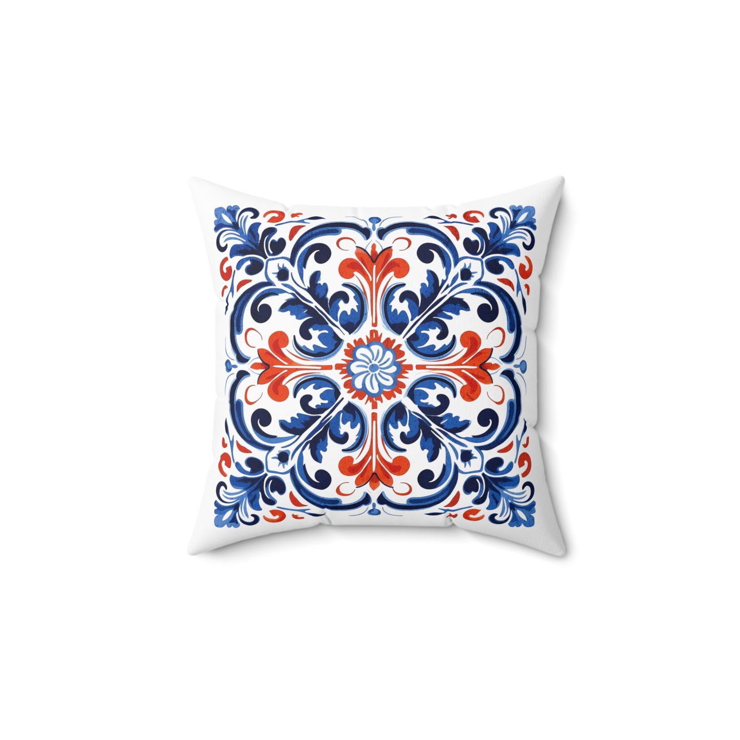 Traditional Portuguese Tile Inspired Pillow - Bring Portugal Home