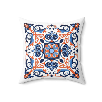 Traditional Portuguese Tile Inspired Pillow - Bring Portugal Home