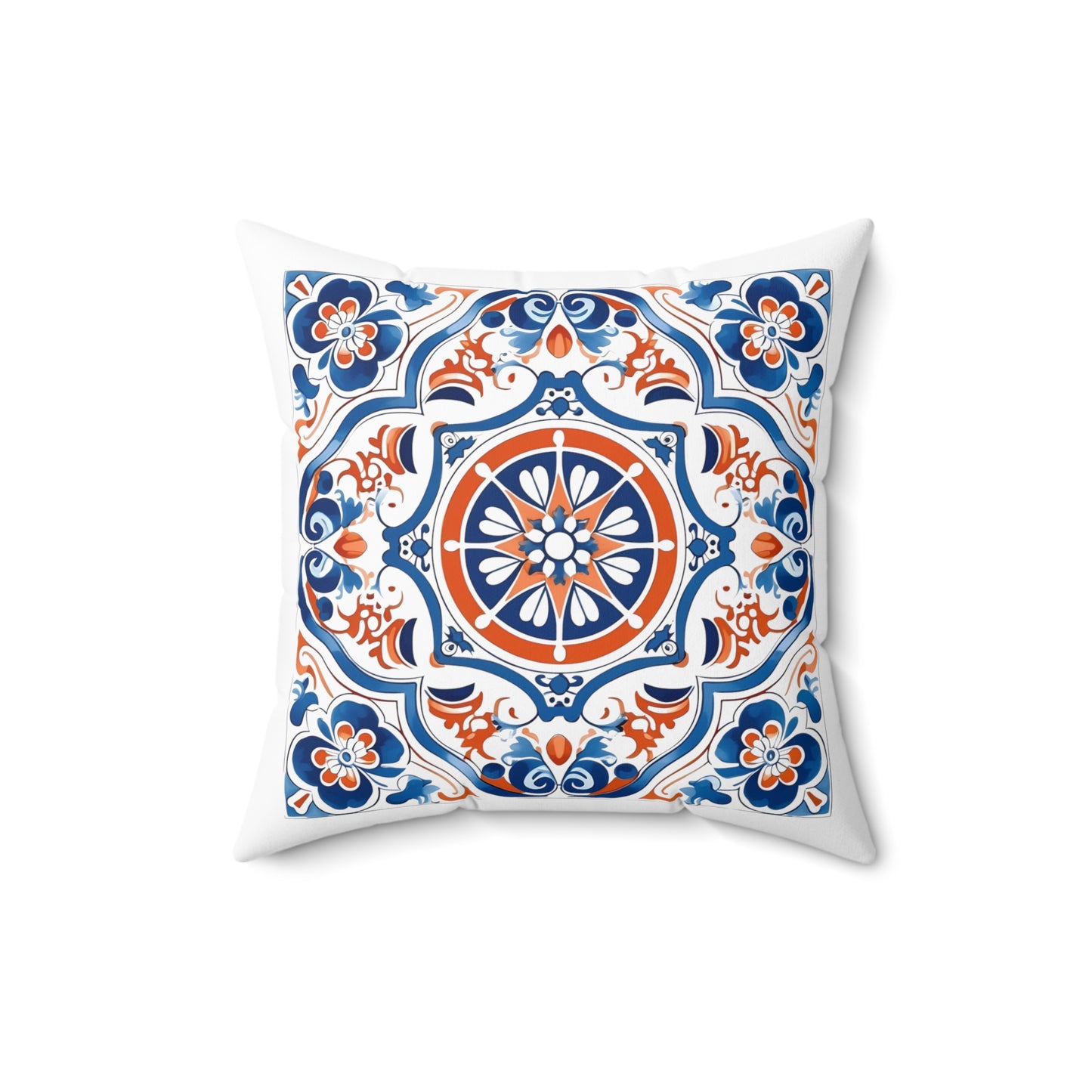 Traditional Portuguese Tile Inspired Pillow - Bring Portugal Home