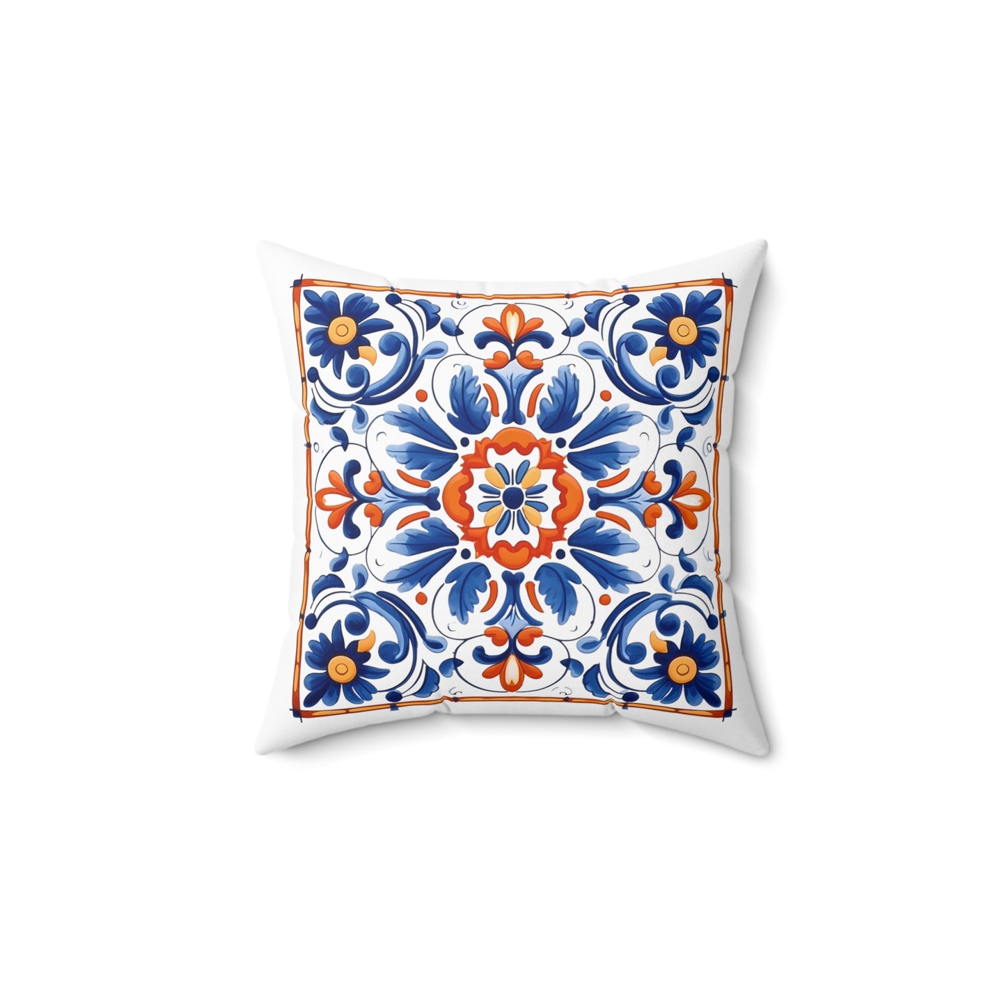 Timeless Tile Design Pillow - Embrace Portuguese Elegance