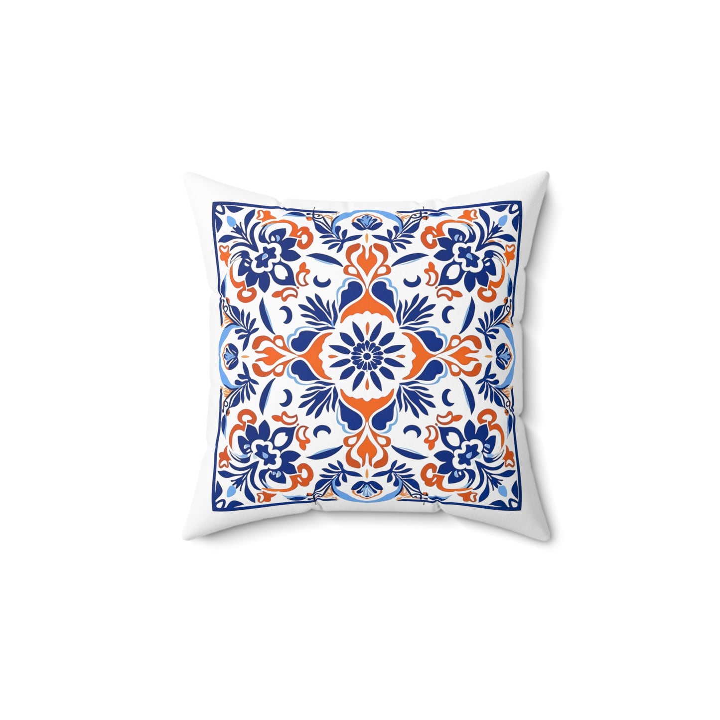 Timeless Tile Design Pillow - Embrace Portuguese Elegance