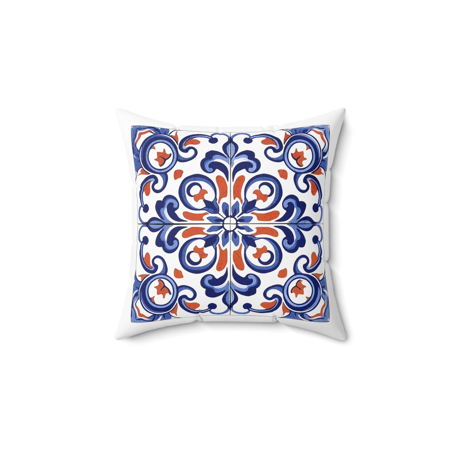 Traditional Portuguese Tile Inspired Pillow - Bring Portugal Home