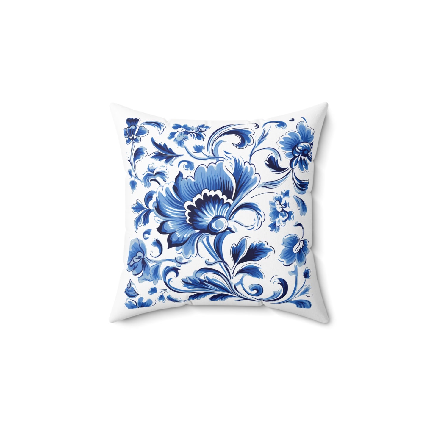 Portuguese Heritage Tile Pillow - Add Cultural Elegance to Your Home