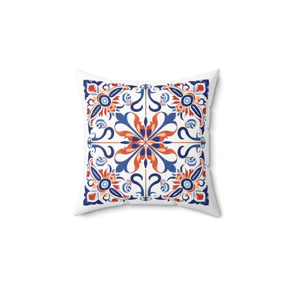 Portuguese Tile Design Pillow - Add a Touch of Portugal to Your Home