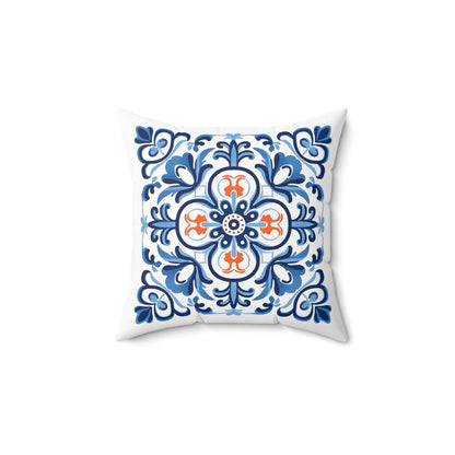 Traditional Portuguese Tile Inspired Pillow - Bring Portugal Home