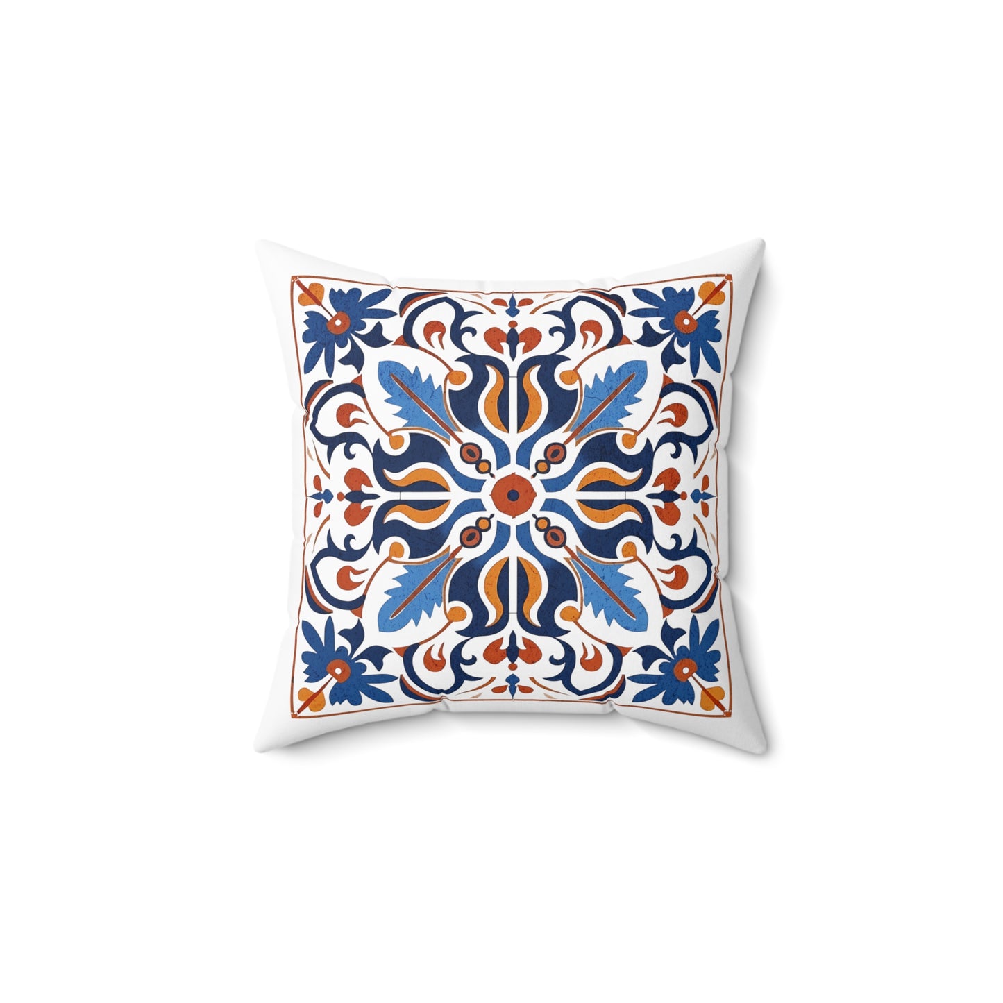 Traditional Portuguese Tile Inspired Pillow - Bring Portugal Home