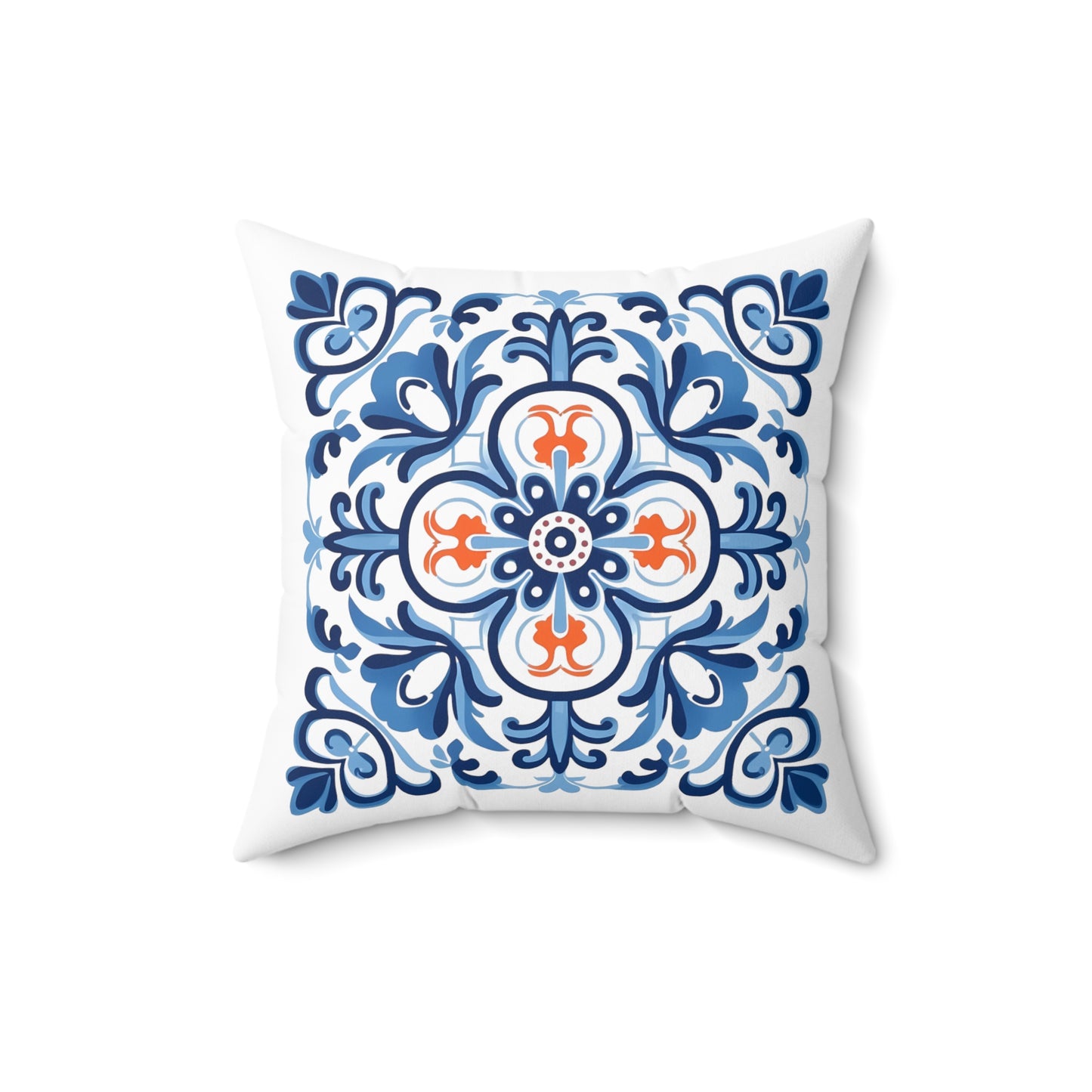 Traditional Portuguese Tile Inspired Pillow - Bring Portugal Home