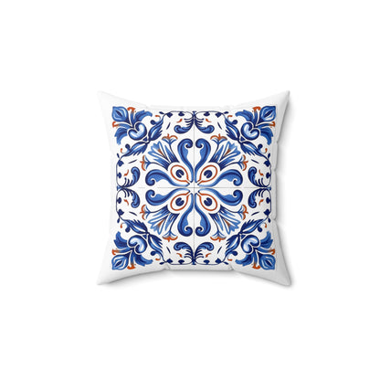 Elegant Portuguese Tile Design Pillow - Bring the Beauty of Portugal Home