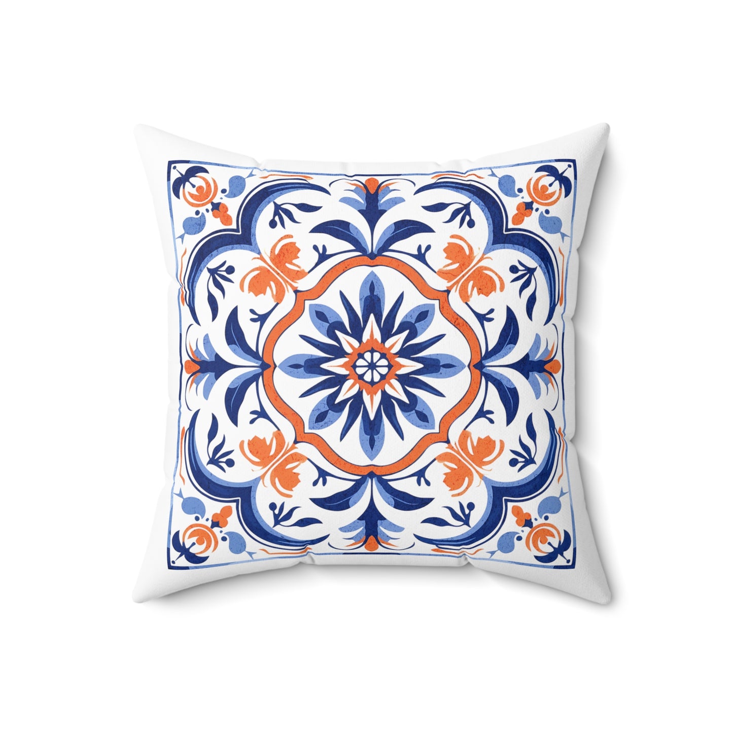 Traditional Portuguese Tile Inspired Pillow - Bring Portugal Home