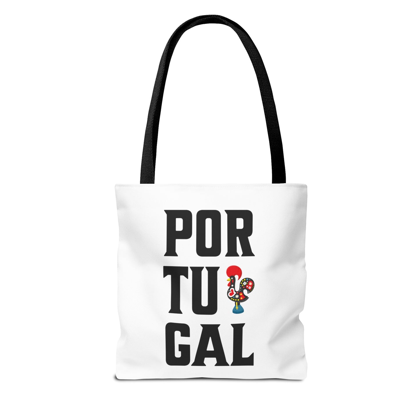 Elegant Tote Bag with Portugal Design and Galo de Barcelos - Retro, Minimalist and Contemporary