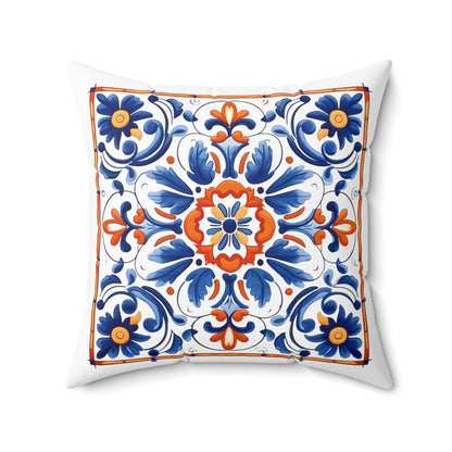 Timeless Tile Design Pillow - Embrace Portuguese Elegance