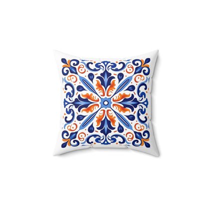 Timeless Tile Design Pillow - Embrace Portuguese Elegance