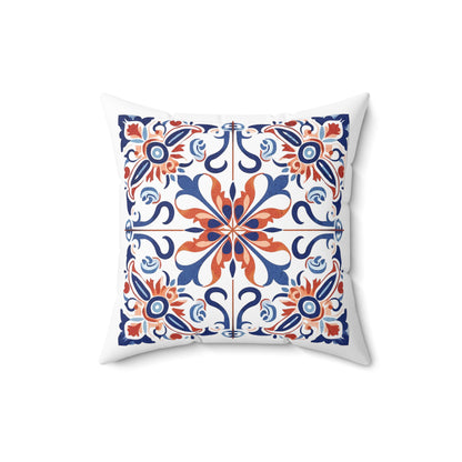 Portuguese Tile Design Pillow - Add a Touch of Portugal to Your Home