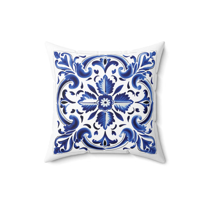 Authentic Traditional Portuguese  Tile Design Pillow - Embrace Portugal’s Timeless Beauty