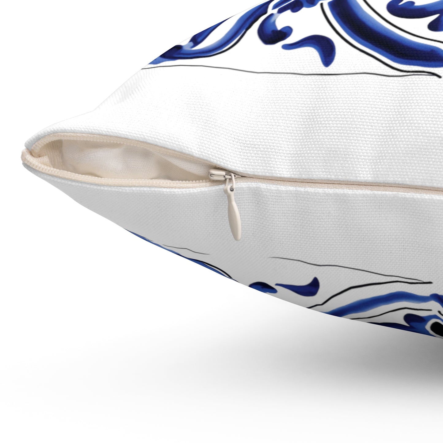 Authentic Traditional Portuguese  Tile Design Pillow - Embrace Portugal’s Timeless Beauty