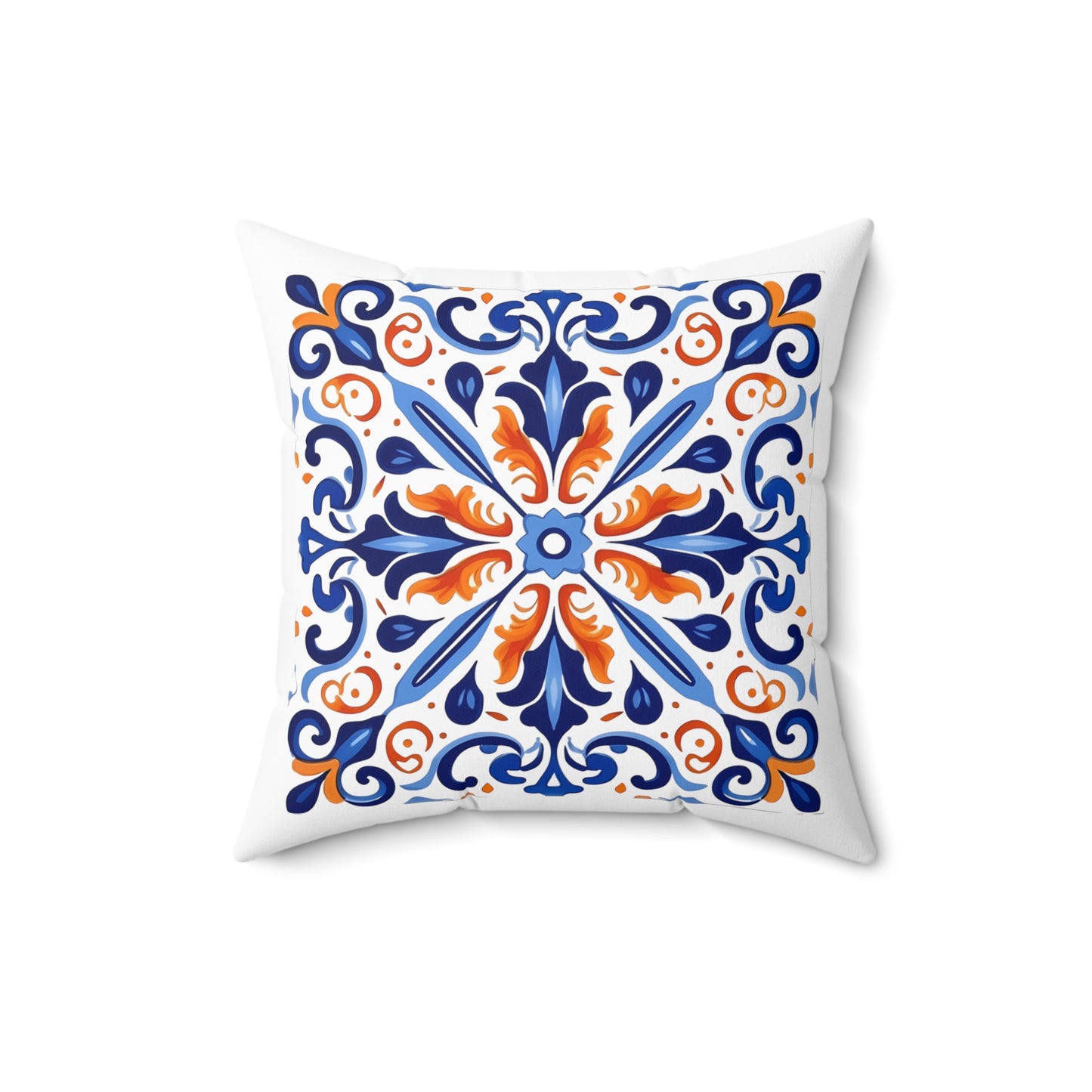 Timeless Tile Design Pillow - Embrace Portuguese Elegance