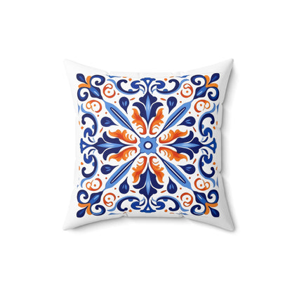 Timeless Tile Design Pillow - Embrace Portuguese Elegance