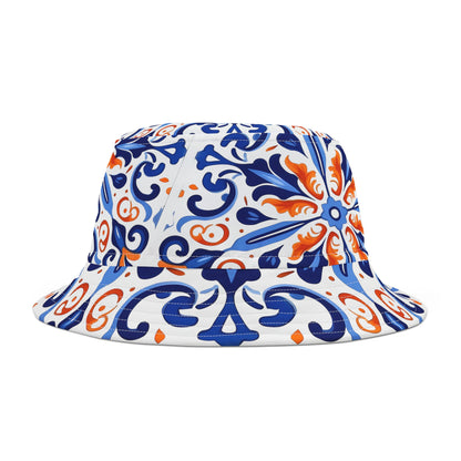 Portuguese Tiles Bucket Hat - Stylish and Unique Design - Bucket Hat (AOP)