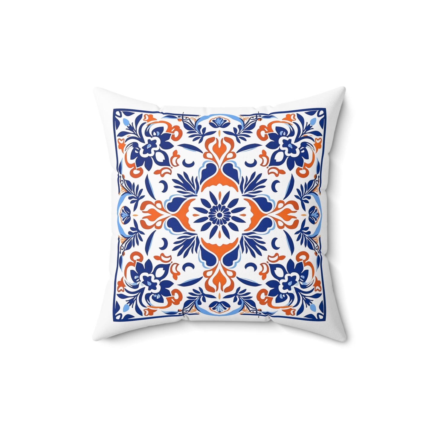 Timeless Tile Design Pillow - Embrace Portuguese Elegance