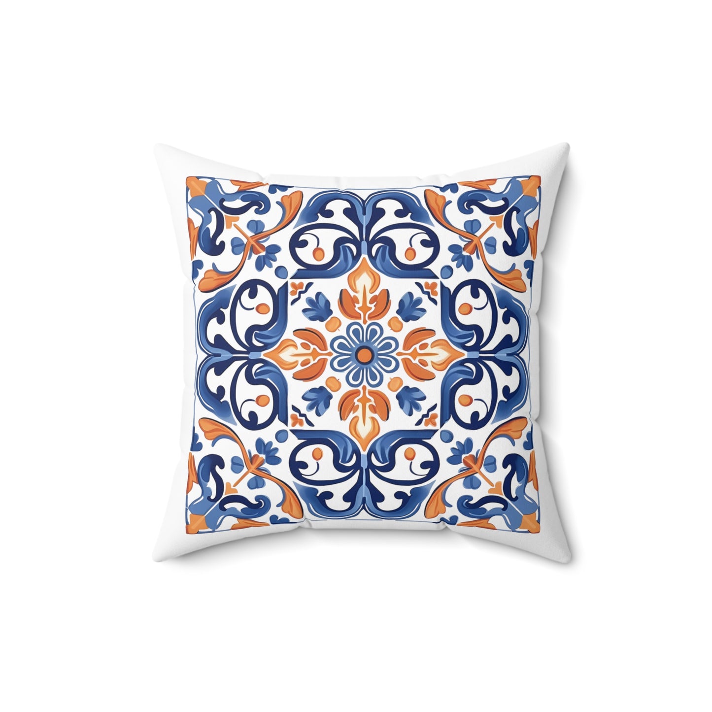 Traditional Portuguese Tile Inspired Pillow - Bring Portugal Home